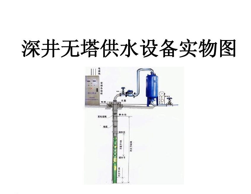 太原尖草坪区井泵无塔式供水设备